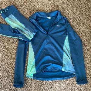 teal workout set